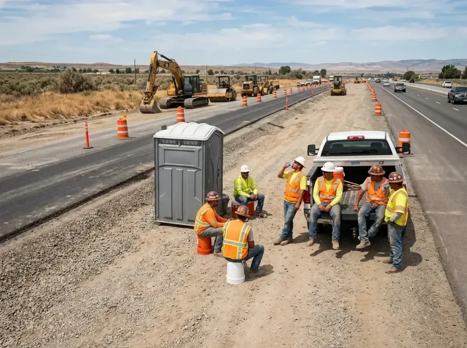 highway-road-construction-crew-007 — frequently asked questions, Porta Potty and Restroom Rentals in Cave Springs, AR